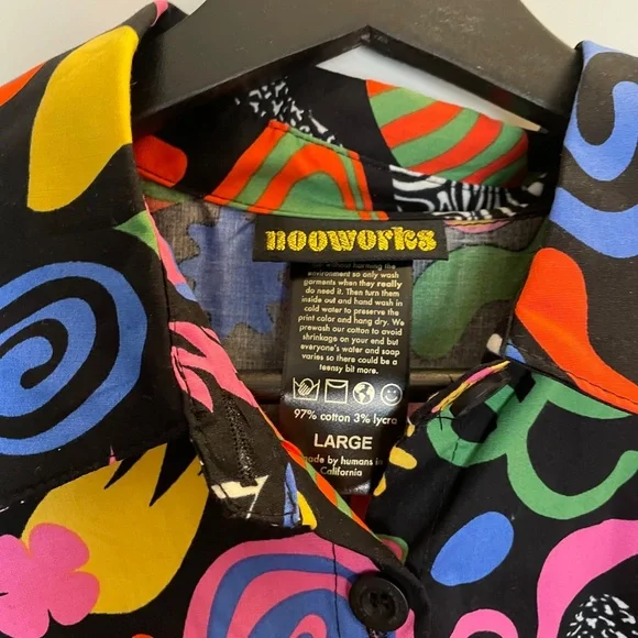 Nooworks NWT Eloise Party Mix dress size L dress with sleeves - Picture 2 of 5